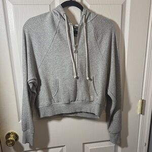 Gray VS Zip Up Hoodie